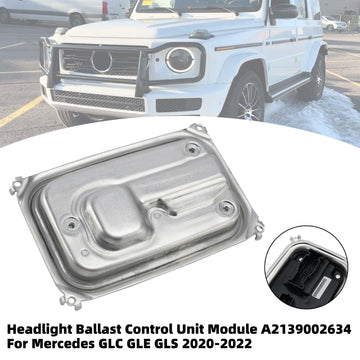 Ajovalojen painolastin ohjausyksikön moduuli A2139002634 Mercedes GLC 2020-2022 - 0
