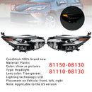 Faro principale sinistro + destro 81150-08130 81110-08130 per Toyota Sienna 2021-2024-2