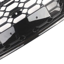 Vorne im RSQ5-Stil, Wabengitter, passend für Audi Q5 SQ5 2021–2025-12