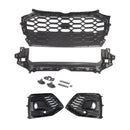 Frontstoßstangengitter, Wabengitter, Nebelscheinwerferabdeckung, passend für Audi Q5 2021–2025-7