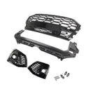 Frontstoßstangengitter, Wabengitter, Nebelscheinwerferabdeckung, passend für Audi Q5 2021–2025-15