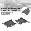 2PCS Frontstoßstangengitter Innenteil 4M0807151B Passend für Audi Q7 S-Line 2016-2019-3