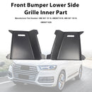 2PCS Frontstoßstangengitter Innenteil 4M0807151B Passend für Audi Q7 S-Line 2016-2019-4