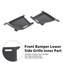 2PCS Frontstoßstangengitter Innenteil 4M0807151B Passend für Audi Q7 S-Line 2016-2019-5