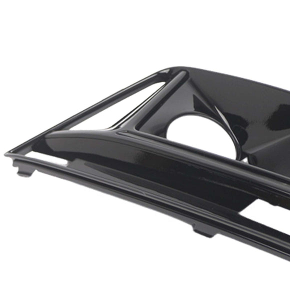 Calandre de phare antibrouillard noire pour pare-choc avant, 2 pièces, compatible avec Audi A4 B9 S4 2016 – 2019