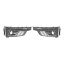 Couverture de calandre de phare antibrouillard pour pare-choc avant, 2 pièces, pour Audi A5 S5 s-line 2018 – 2019-7