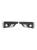 Couverture de calandre de phare antibrouillard pour pare-choc avant, 2 pièces, pour Audi A5 S5 s-line 2018 – 2019-14