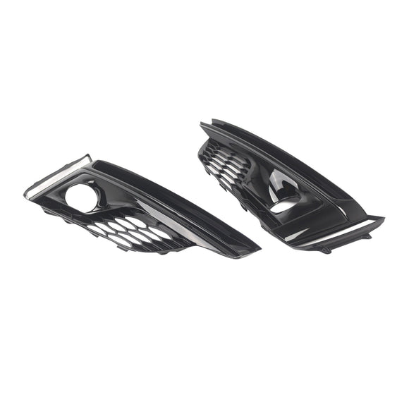 Couverture de calandre de phare antibrouillard pour pare-choc avant, 2 pièces, pour Audi A5 S5 s-line 2018 – 2019