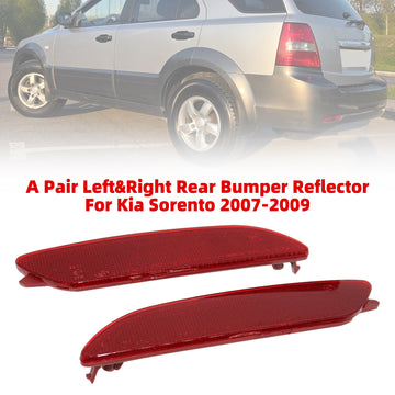 Restam dois pares&RRefletor do para-choque traseiro direito para Kia Sorento 2007-2009