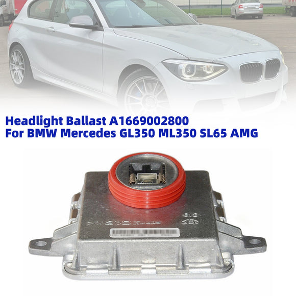 Zavorra faro A1669002800 per Mercedes Benz GL350 ML350 SL65 AMG