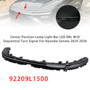 Lampada centrale barra luminosa LED DRL senza segnale di svolta sequenziale per Sonata 2024-2026-1