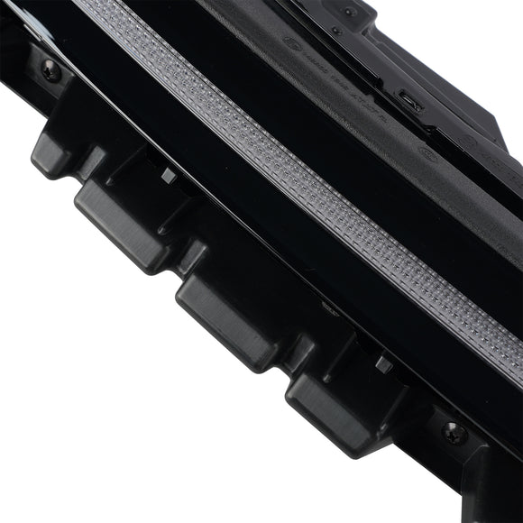 Lampada centrale barra luminosa LED DRL senza segnale di svolta sequenziale per Sonata 2024-2026