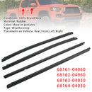 4PCS Türdichtungsstreifen 68161-04060 für Toyota Tacoma 2016-2023-2