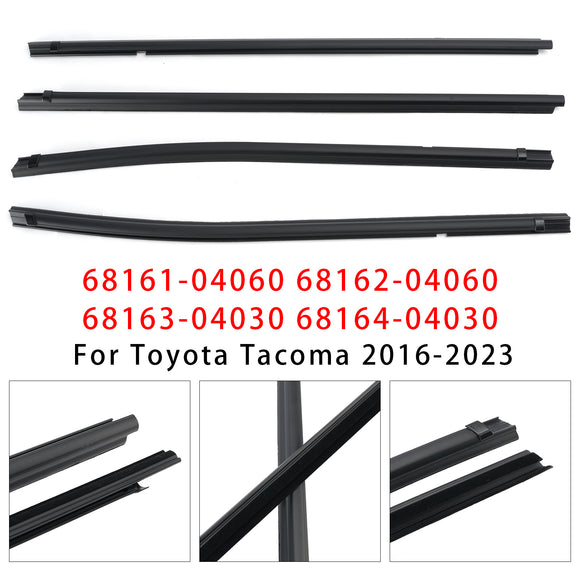 4PCS Türdichtungsstreifen 68161-04060 für Toyota Tacoma 2016-2023