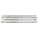 2015-2020 Honda Odyssey 4 pezzi guarnizione per finestrino auto cromata 72450-TA6-A01 72410-TA6-A01-12