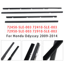 4PCS Weatherstrip Window Moulding Trim Seal Belt For Honda Odyssey 2009-2014Auto & Motorrad: Teile, Auto-Ersatz- & -Reparaturteile, Karosserieteile!-5
