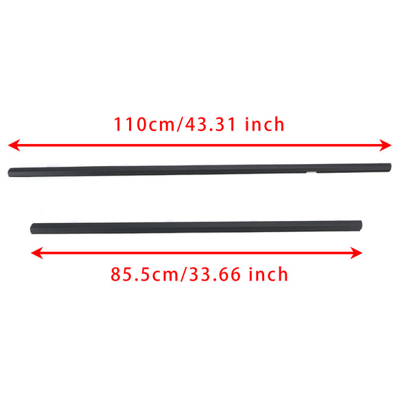 4PCS Weatherstrip Window Moulding Trim Seal Belt For Honda Odyssey 2009-2014Auto & Motorrad: Teile, Auto-Ersatz- & -Reparaturteile, Karosserieteile!