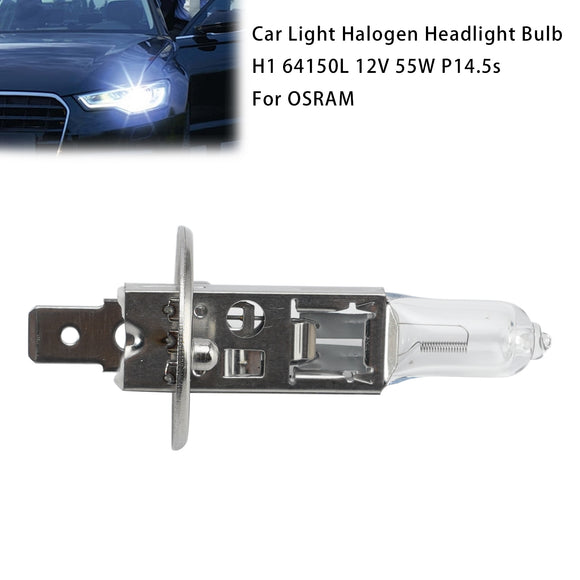 Bombilla halógena para faro delantero de coche H1 64150L 12V 55W P14.5s para OSRAM