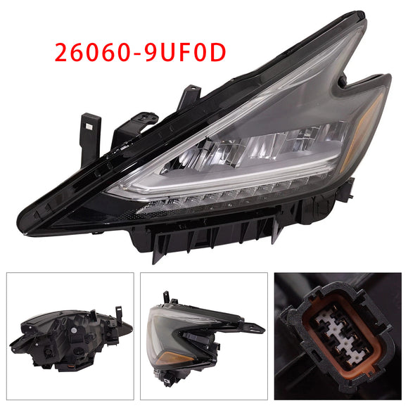 Left LED Head Light 26060-9UF0D For Nissan Murano 2019-2021