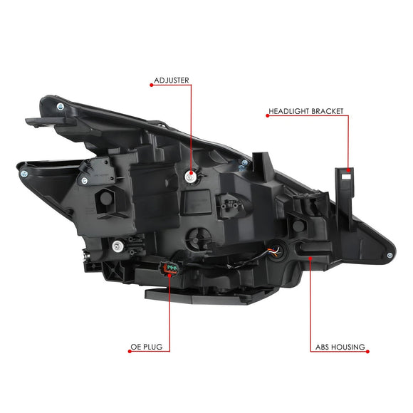 Left+Right LED Head Light 26060-9UF0D 26010-9UF0D For Nissan Murano 2019-2021