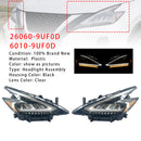 Left+Right LED Head Light 26060-9UF0D 26010-9UF0D For Nissan Murano 2019-2021-2