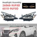 Left+Right LED Head Light 26060-9UF0D 26010-9UF0D For Nissan Murano 2019-2021-5