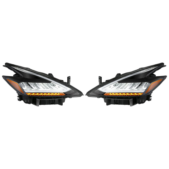 Left+Right LED Head Light 26060-9UF0D 26010-9UF0D For Nissan Murano 2019-2021