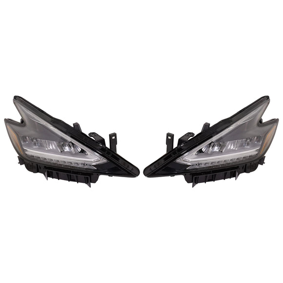 Left+Right LED Head Light 26060-9UF0D 26010-9UF0D For Nissan Murano 2019-2021