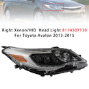 Right Xenon/HID Head Light 8114507130 For Toyota Avalon 2013-2015-1