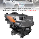 Right LED Head Light Without DRL/AFS For Mazda CX-90 2024-2025 KR9D51030-1