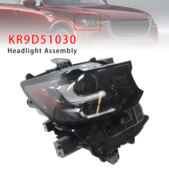 Right LED Head Light Without DRL/AFS For Mazda CX-90 2024-2025 KR9D51030