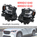 Left+Right LED Head Light Without DRL/AFS For Mazda CX-90 2024-2025 KR9D51040-5