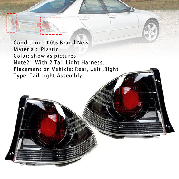 Links + Rechts Hinten Rücklicht Bremsleuchte Ohne Glühbirne Für LEXUS IS200 2000-2004