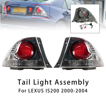 Links + Rechts Achterlicht Remlicht Zonder Lamp Voor LEXUS IS200 2000-2004 - 0