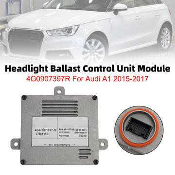Ajovalojen painolastin ohjausyksikön moduuli 4G0907397R Audi A1 2015-2017