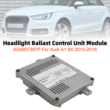 Módulo 4G0907397P da unidade de controle do reator do farol para Audi A1 8X 2015-2018