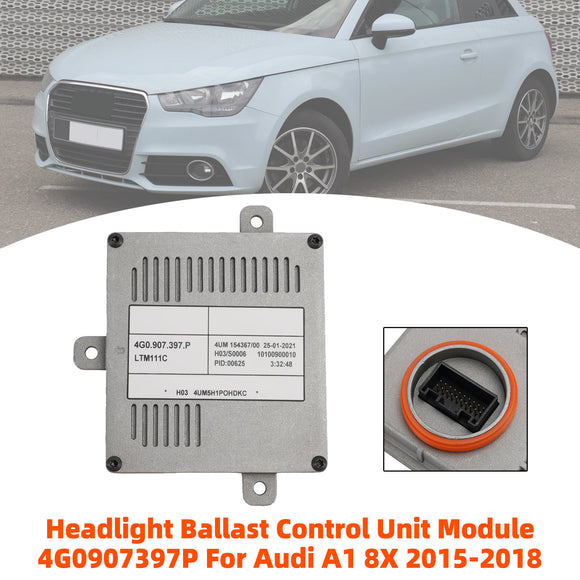 Scheinwerfer-Vorschaltgerät-Steuergerät-Modul 4G0907397P für Audi A1 8X 2015–2018