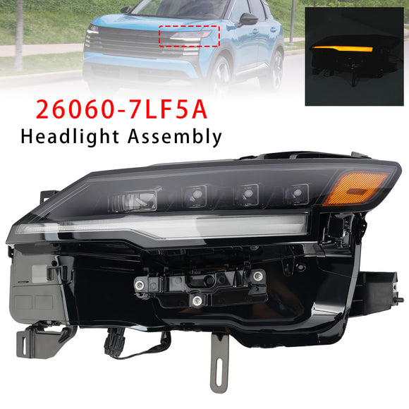Faro LED sinistro 26060-7LF5A per Nissan Kicks 2025-2026