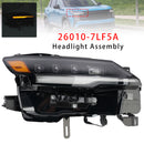 Right LED Headlight 26010-7LF5A For Nissan Kicks 2025-2026-3