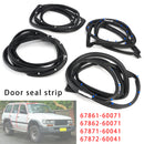 4 Stück Türdichtungen für Toyota Land Cruiser Fj80 Fzj80 Hzj81 Hdj80 1990–1998-3