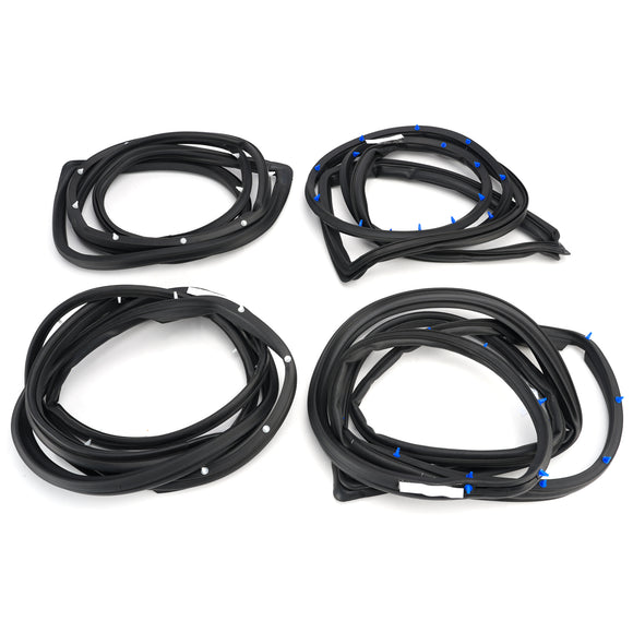 4 Stück Türdichtungen für Toyota Land Cruiser Fj80 Fzj80 Hzj81 Hdj80 1990–1998