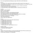 Modanatura parabrezza anteriore sinistro + destro per Ram 1500 2500 3500 4500 2009-2022-14