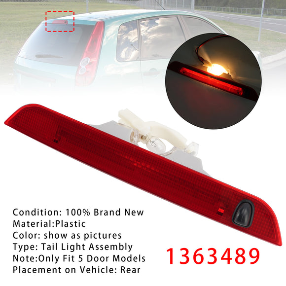 Rear High-Level Brake Light 1363489 For Ford Fiesta Mk6 5 Door 2005-2008 Red