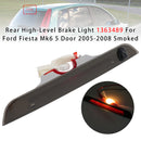 Luce freno posteriore ad alto livello 1363489 per Ford Fiesta Mk6 5 porte 2005-2008 affumicato-1