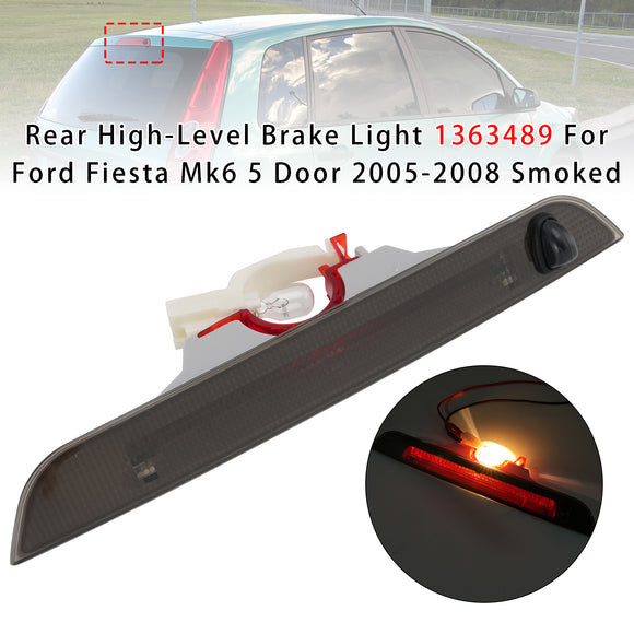 Luce freno posteriore ad alto livello 1363489 per Ford Fiesta Mk6 5 porte 2005-2008 affumicato