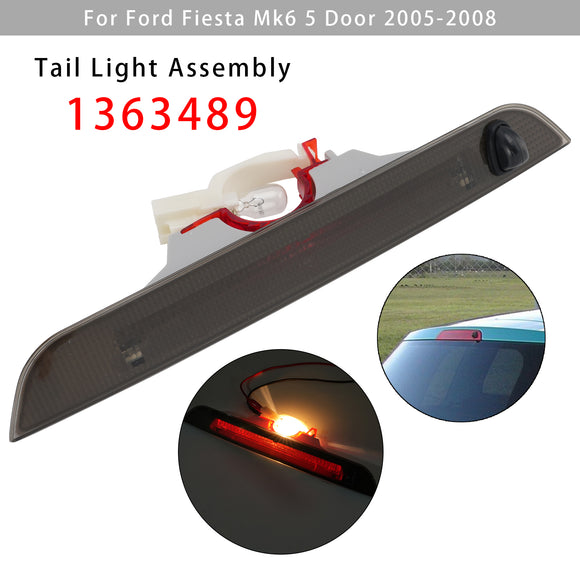 Luce freno posteriore ad alto livello 1363489 per Ford Fiesta Mk6 5 porte 2005-2008 affumicato