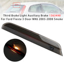 Third Brake Light Auxiliary Brake For Ford Fiesta 3 Door MK6 2003-2008 Smoke-1