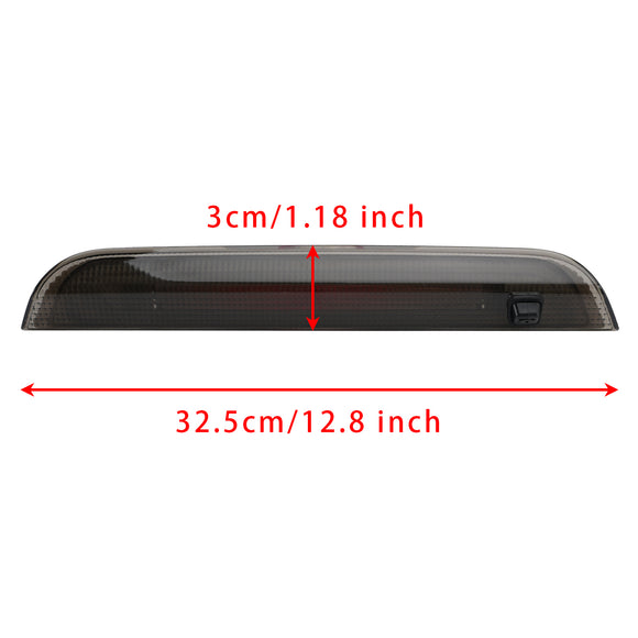 Third Brake Light Auxiliary Brake For Ford Fiesta 3 Door MK6 2003-2008 Smoke
