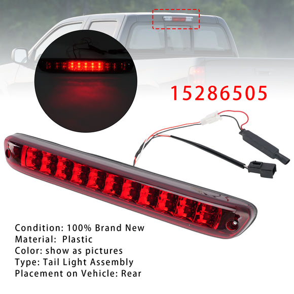 LED Third Brake Light 15286505 For Chevy Colorado GMC Canyon 2004-2012 Red