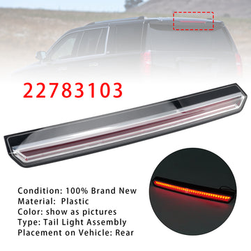 Terceira luz de freio LED 22783103 para Chevy Suburban Tahoe 2015-2020 - 0